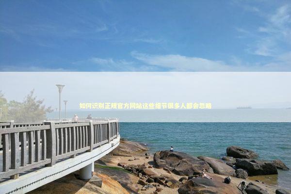 如何识别正规官方网站这些细节很多人都会忽略
